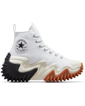 Converse Run Star Motion Platform Trainers - White