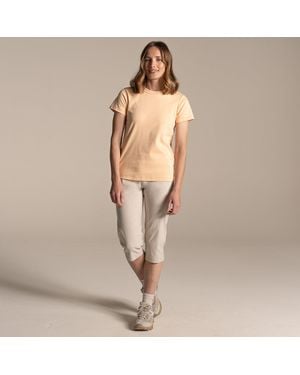 Craghoppers Kiwi Pro Iii Cropped-Leg Trousers - Natural
