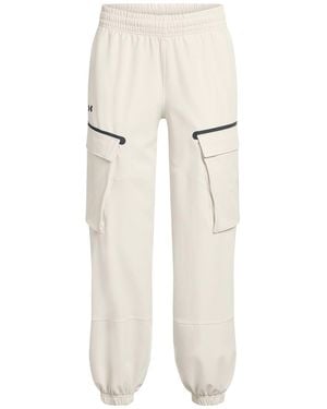Under Armour Unstoppable Closed Hem Jersey Joggers - Natural