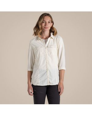 Craghoppers Nosilife Adventure Iii Quick-Drying Shirt - White