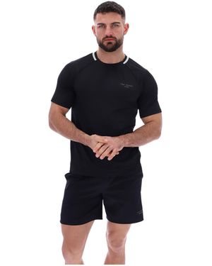 Ted Baker Harrison Aeroflow Training T-Shirt - Black