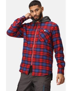 Regatta Siege Workwear Shirt Jacket - Red