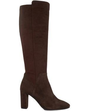 Dune Sirenaa Knee High Boots - Brown