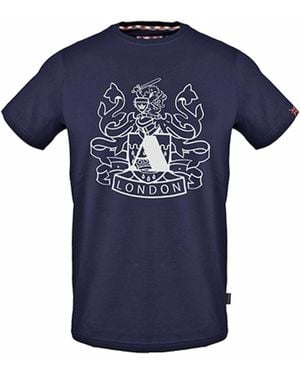 Aquascutum T-Shirt - Blue