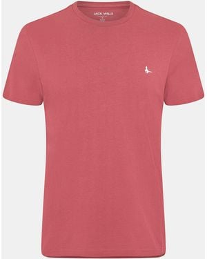 Jack Wills Jw Sandleford T-Shirt - Pink