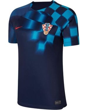 Nike Croatia Away Shirt 2022 - Blue