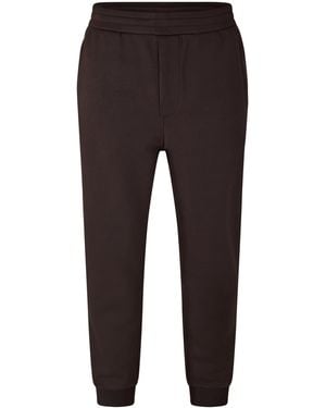 Emporio Armani Fleece Joggers - Brown