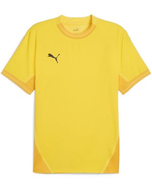 PUMA Teamfinal Jersey T-Shirt - Yellow