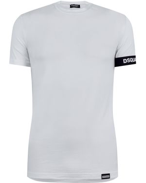 DSquared² Logo T-Shirt - White