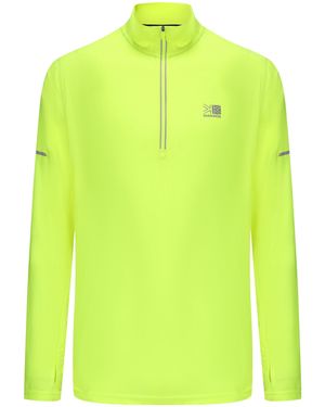 Karrimor Long Sleeve Quarter Zip Top - Green