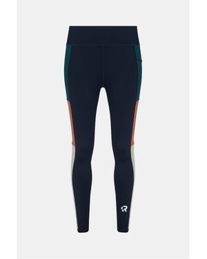 Red Run Sculpted Leggings - Blue