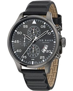 Ted Baker Fulmaar Quartz Analogue Watch - Black