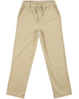 Albam Judd Closed Hem Jersey Joggers - Natural