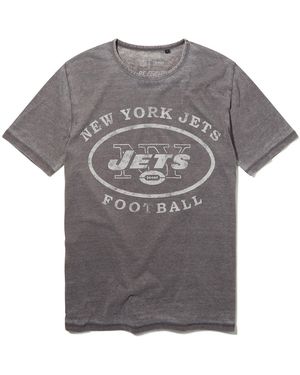 Nfl Adults Classic Print Regular Fit T-Shirt - Grey