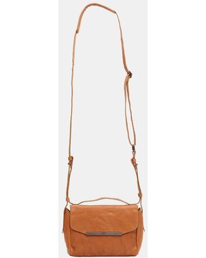 Aunts and Uncles Flap Cross Body Bag - White
