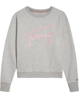 Tommy Hilfiger Jeans Signature Sweatshirt - Grey