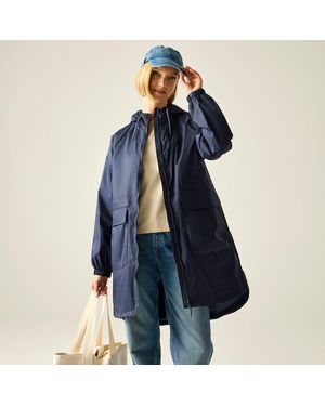 Regatta Brindel Pack-It Waterproof Isolite Jacket - Blue