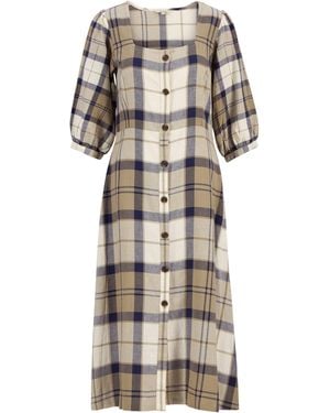 Barbour Shirt Dress - Natural