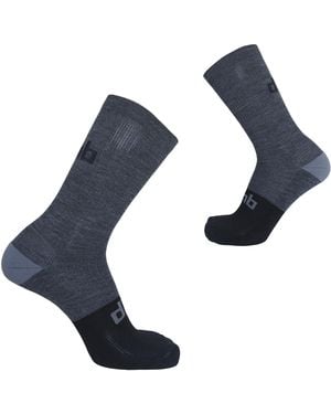 Dhb Aeron Deep Winter Merino Winter Weight Socks - Blue