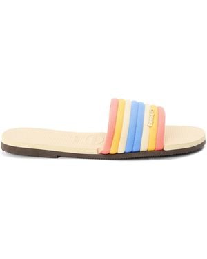 Havaianas Malta Cool Flip Flops - Natural