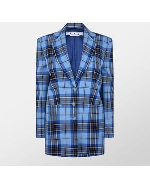 Off-White c/o Virgil Abloh Suit Jacket - Blue