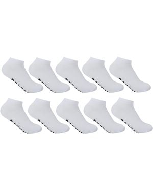 Donnay 10 Pack Trainer Socks - Metallic