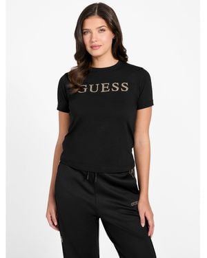 Guess Octavia Slim Fit T-Shirt - Black