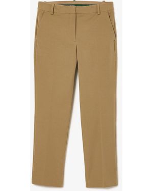 Lacoste Trousers - Natural