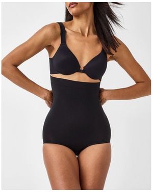 Spanx Sculpt Seamless Power High-Waisted Brief - Black