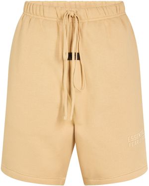 Fear Of God Fleece Jogger Shorts - Natural