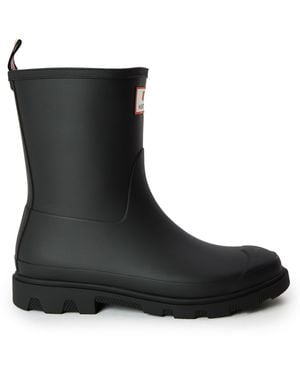 Maison Kitsuné X Hunter Dp Short Wellingtons - Black