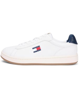 Tommy Hilfiger Archive Elvatd Court Trainers - White