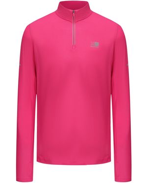 Karrimor Longsleeve 1/4 Zip Top Ladies - Pink
