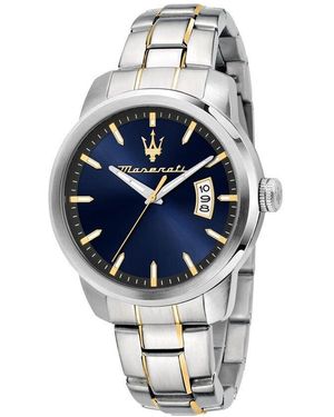 Maserati Successo Quartz Analogue Watch - Blue