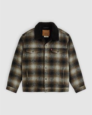 Levi's Levi's Denim Sherpa Relaxed Fit Jacket - Green