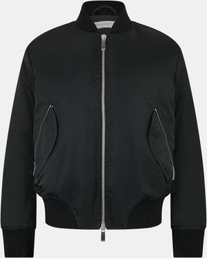 Off-White c/o Virgil Abloh Off Off Emb Bomber - Black