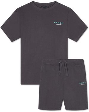 Bench Malemtee Short Set - Grey
