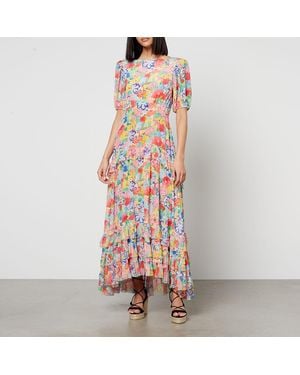 RIXO London Maxi Dress - Orange