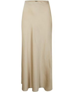 BOSS C Visos Tailored Pencil Midi Skirt - Natural