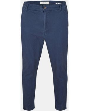 Jack Wills Slim Chino Trousers - Blue