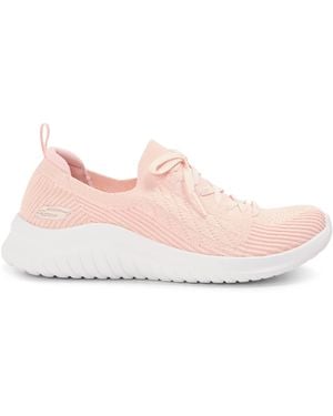 Skechers Flat Ankle Boots - Pink