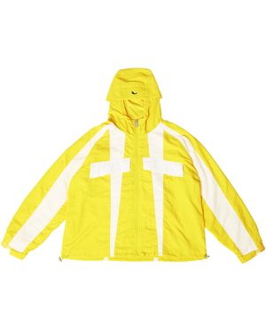 No Fear Fear Panelled Track Jacket - Yellow