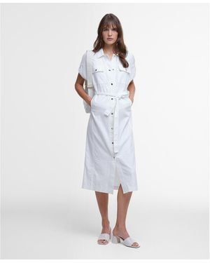 Barbour Harlow Midi Dress - Blue