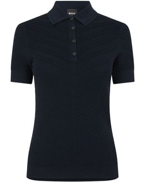 BOSS Fointa Knitted Top - Black
