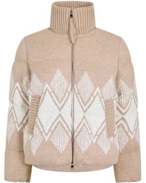 Varley Belinda Knit Puffer - Natural