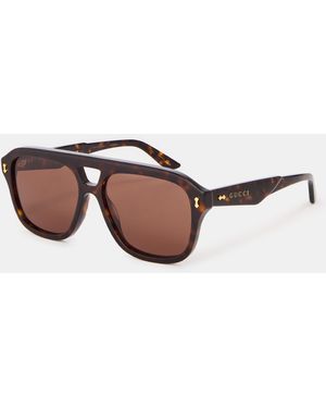 Gucci Aviator Sunglasses - Pink