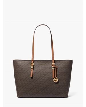 MICHAEL Michael Kors Quinn Large Tote Bag - Brown