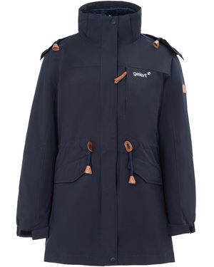 Gelert Wind Resistant Fleece Lined Full Zip Long Sleeve Hoodie - Blue