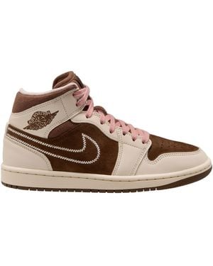 Nike Air Jor 1 Mid Se Ld64 - Brown