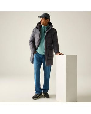Regatta Marek Longline Insulated Jacket - Blue